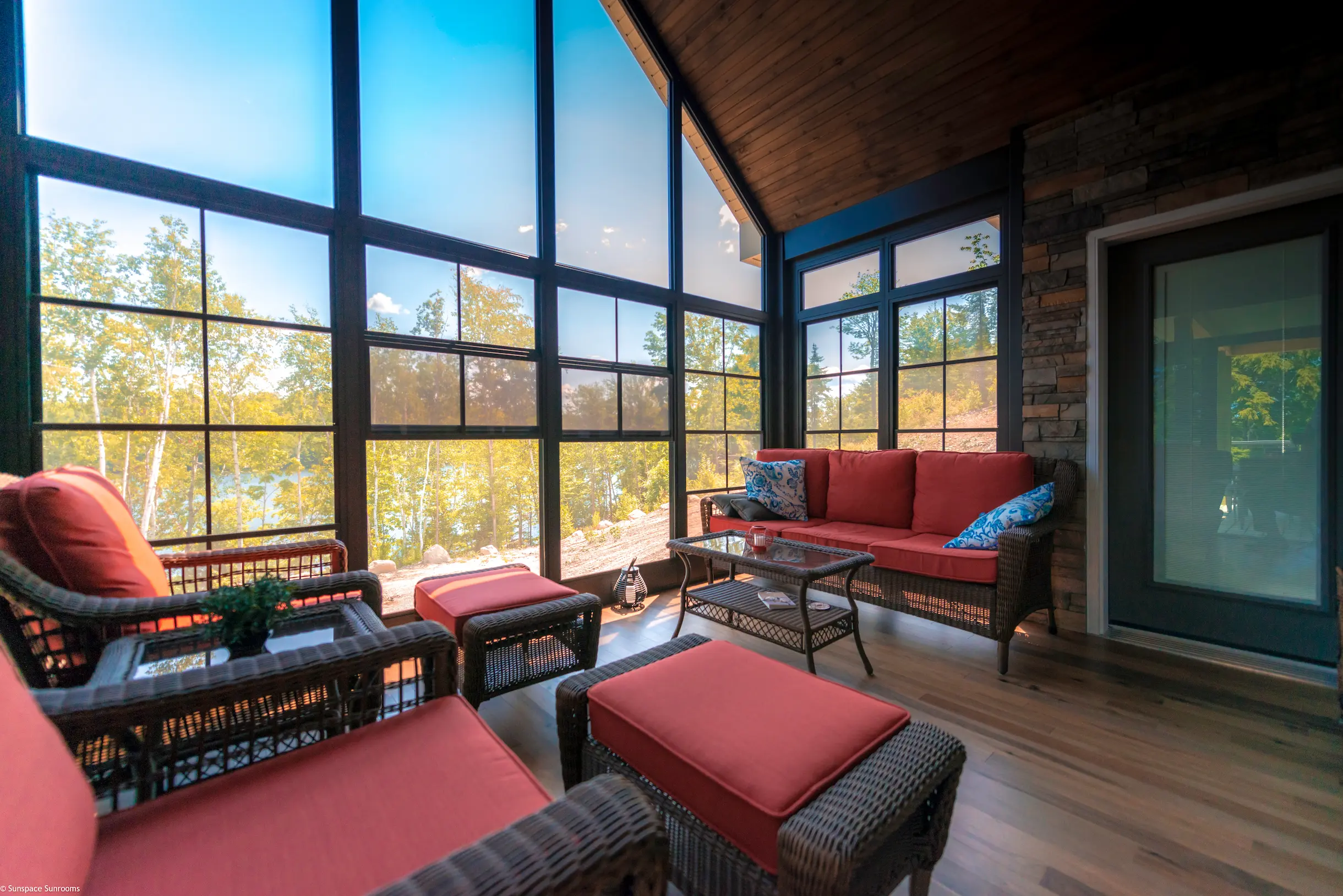 Sunspace Distinctive Sunrooms, porch conversion in Greater Fredericton Area and Central New Brunswick